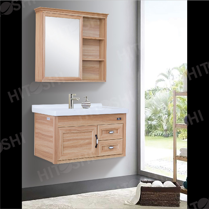 Tủ Chậu Vân Gỗ HT-8083B - HẾT HÀNG